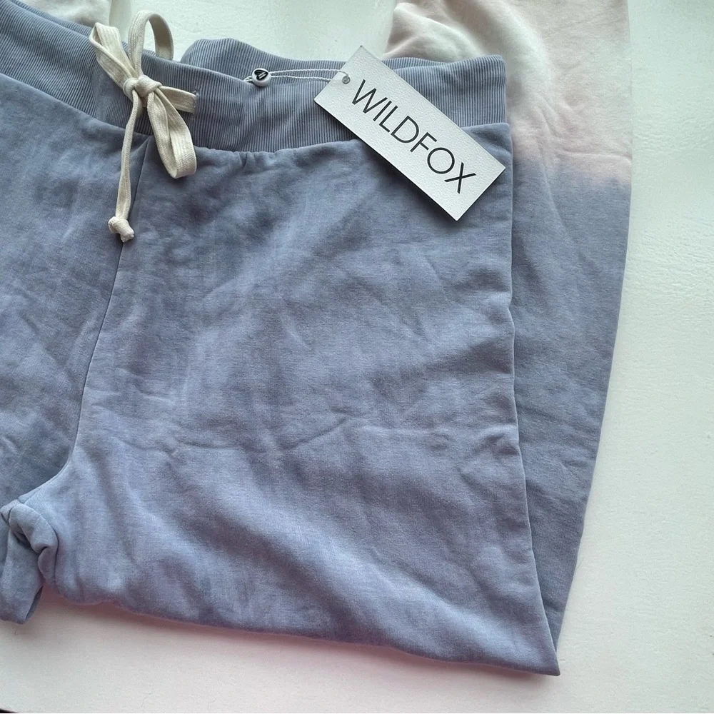 Wildfox blue and white “Jack” joggers - Picture 4 of 14